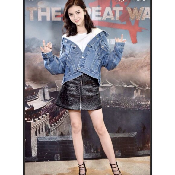 Calvin Klein Women’s S Jeans Classic Trucker Jacket Moonlight Dust Stretch Denim - Picture 16 of 16